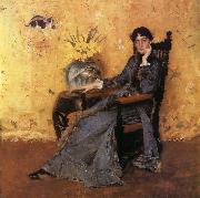 William Merritt Chase Portrait of Dora Wheeler Spain oil painting artist